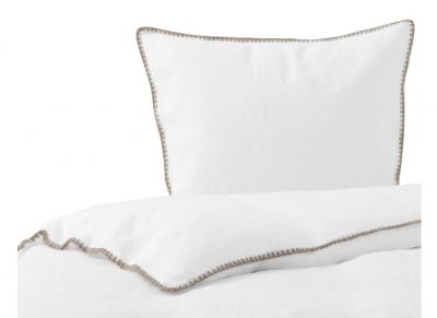 Passion for Linnen dekbedovertrek Felice white sand