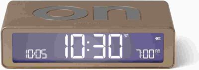 Lexon wekker Flip Classic goud