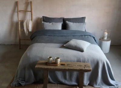 Passion for Linnen dekbedovertrek Sofie dark blue